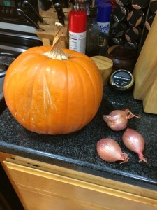 Start with a medium-sized pumpkin